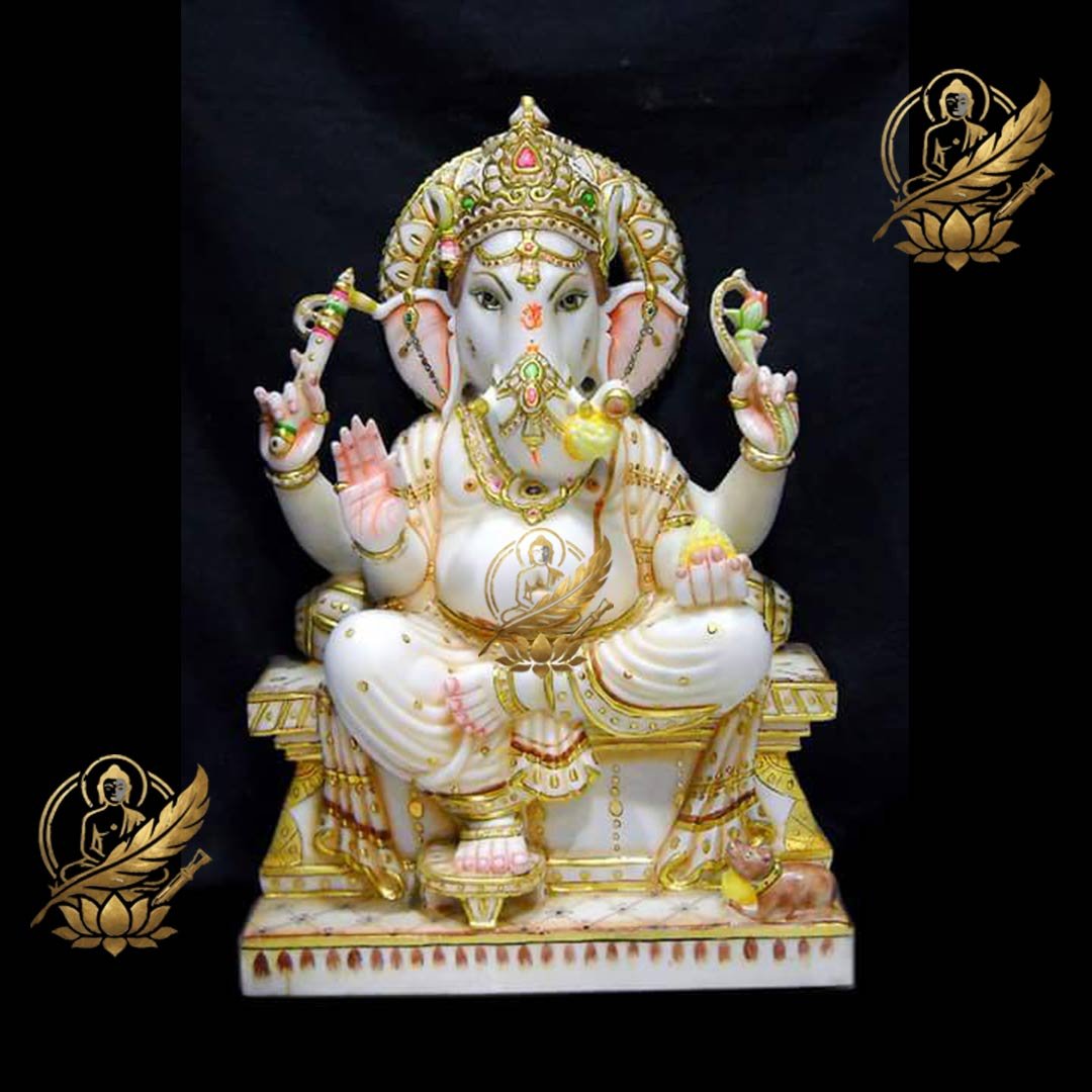 Marble Ganesh Moorti