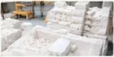 Premium marble selected for handcrafted moorti making