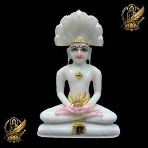 Shankheshwar Parshwanath Bhagwan Ji White Jain Moorti